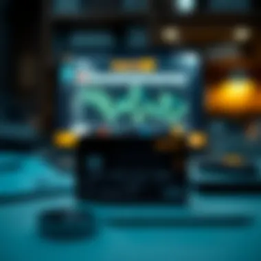 Keeping an Eye on Your Finances A visual representation of monitoring financial accounts