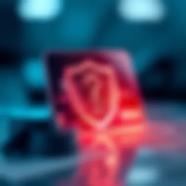 Strategies for Financial Security An abstract design illustrating protection against fraud