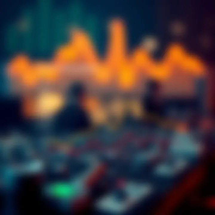 Graph depicting interest rate trends in banking