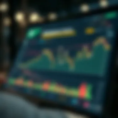 Stock Performance Trends Analysis A detailed chart showcasing stock performance trends over time