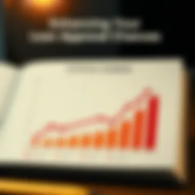 Graph illustrating approval chances for loan applications