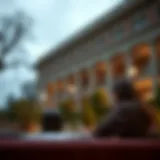 Visual representation of financial aid loan options