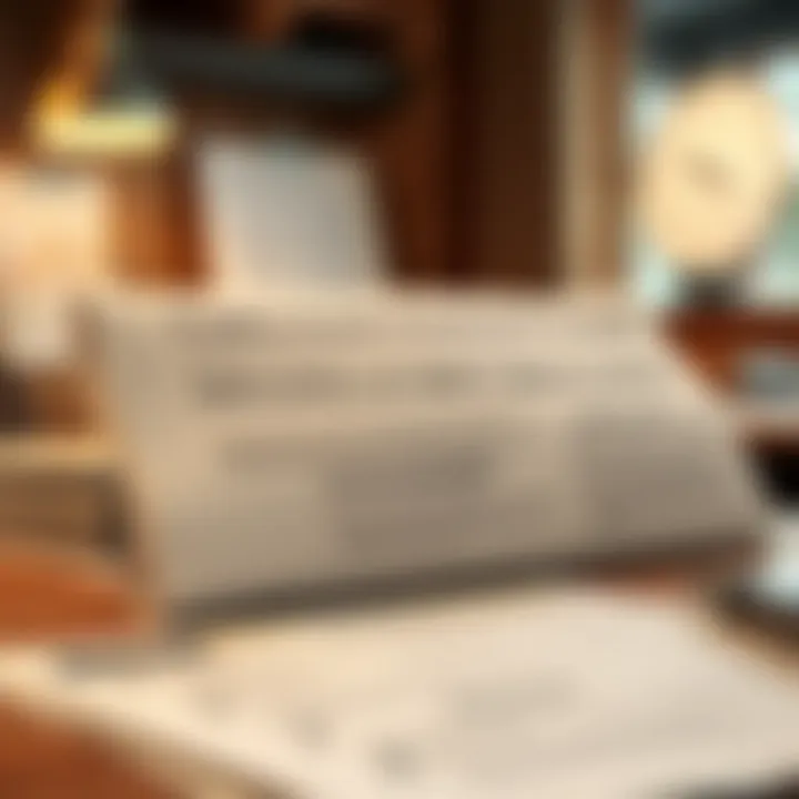 Navigating financial documents