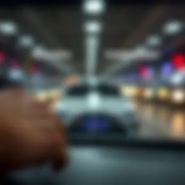 Comparison chart highlighting features of Esurance app versus competitors