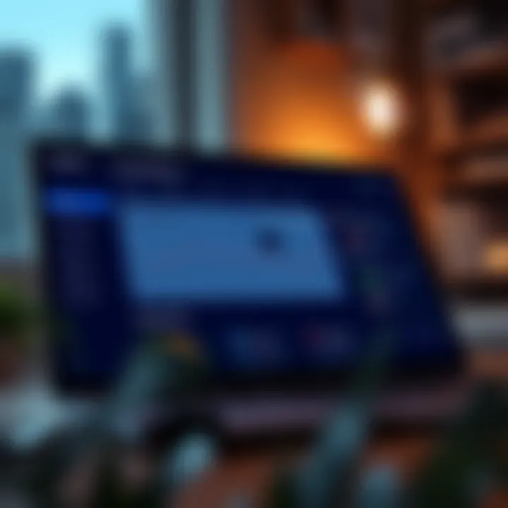 Dashboard view of the Esurance app featuring policy management tools