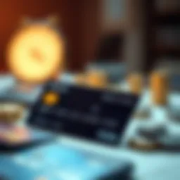 Visual representation of credit score improvement