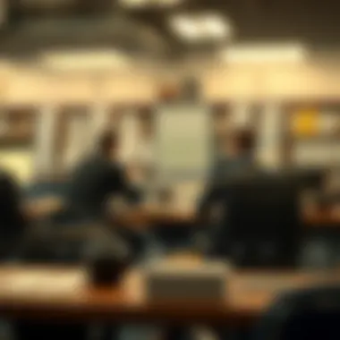 Impact of Management on Employee Morale Graph showing employee morale trends related to management incompetence