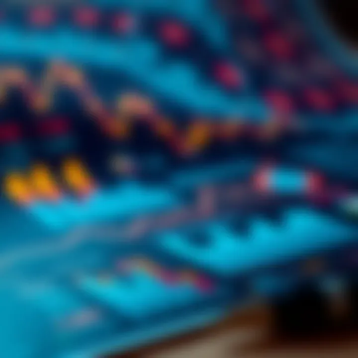 Visualizing Financial Projections Graphs and charts depicting financial projections