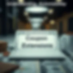 Visual representation of automatic coupon extensions in finance