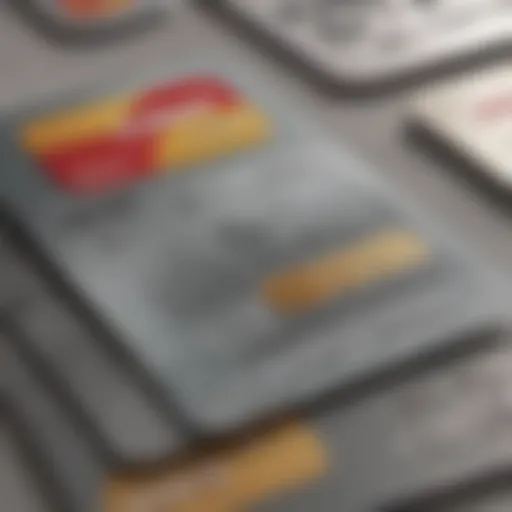 A portfolio showcasing various CIBC credit cards