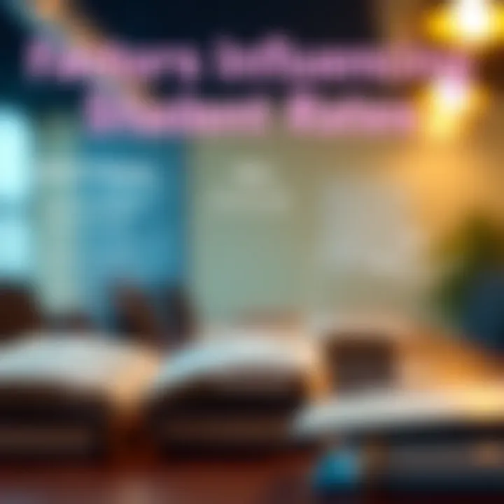 Factors Influencing Student Loan Rates Infographic on factors affecting loan rates