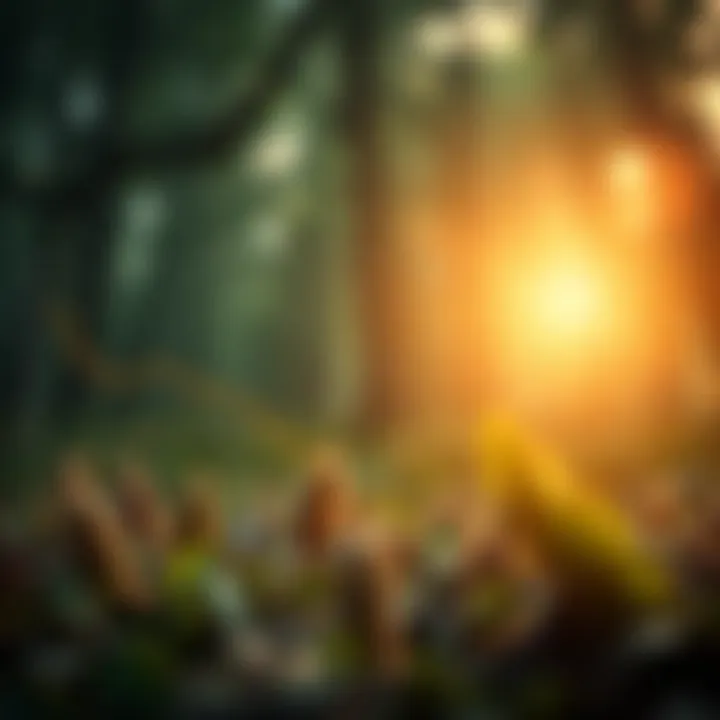 Graph showing declining biodiversity due to corporate practices