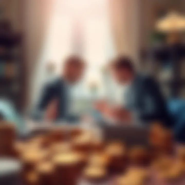 Strategic financial planning illustration