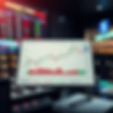 Chart illustrating market behavior and psychological factors