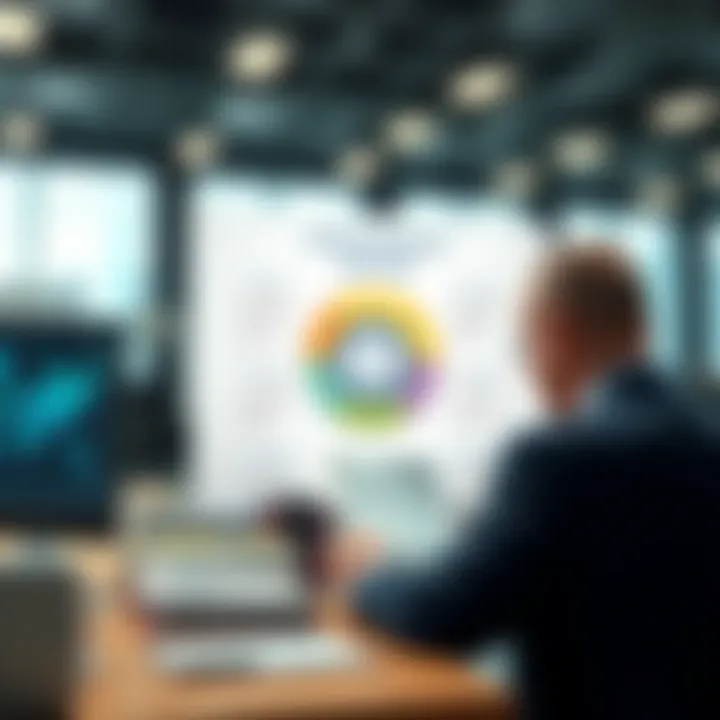 A chart depicting research methods and strategies essential for crafting white papers.