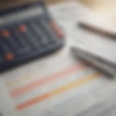 Utilizing a Loan Repayment Calculator A calculator displaying optimal loan repayment options