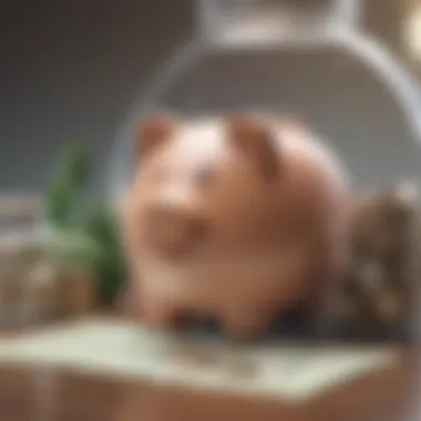 Innovative Savings Strategies for Future Security A conceptual image representing savings strategies
