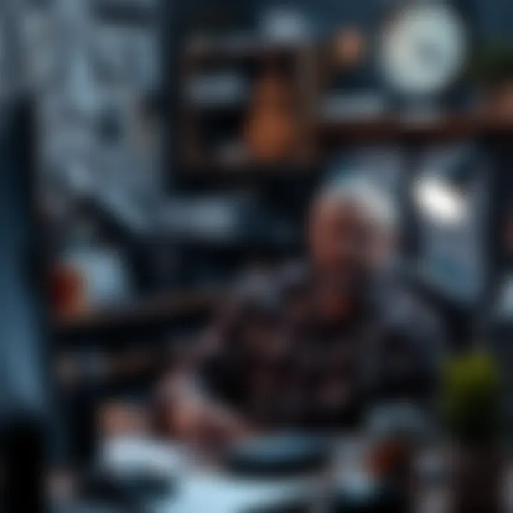 Harnessing Freelance Opportunities A creative workspace with freelance tools