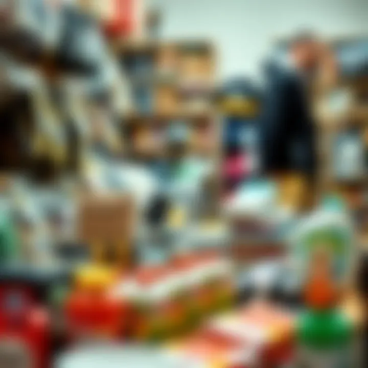 Maximizing Sales from Unused Goods An organized display of various items for sale