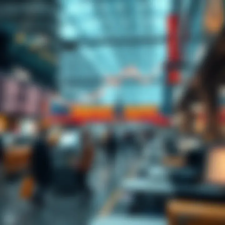 Visual representation of market sentiments and their impact