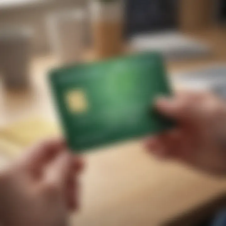 Illustration depicting eligibility criteria for Apple Card