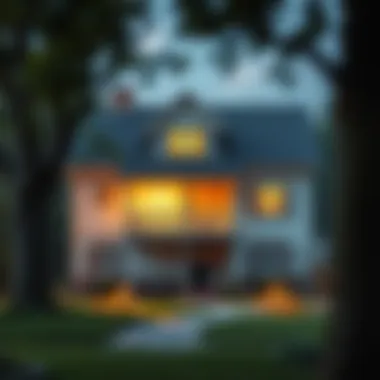 Visual representation of home financing options