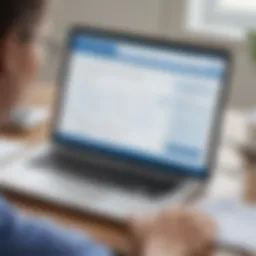 A digital interface showcasing the UnitedHealthcare application portal.