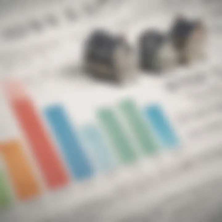 A chart illustrating interest rate fluctuations over the years